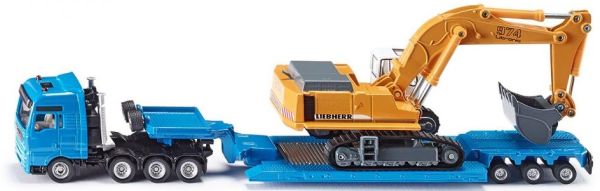 SIK1847 - MAN 8x4 con portador de 3 ejes y excavadora LIEBHERR 974 Litronic - 1
