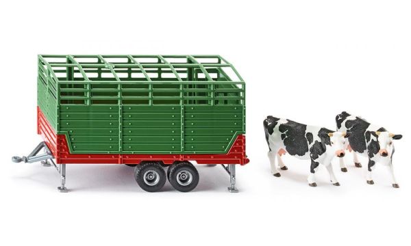 SIK2875 - Remolque para ganado con 2 vacas - 1
