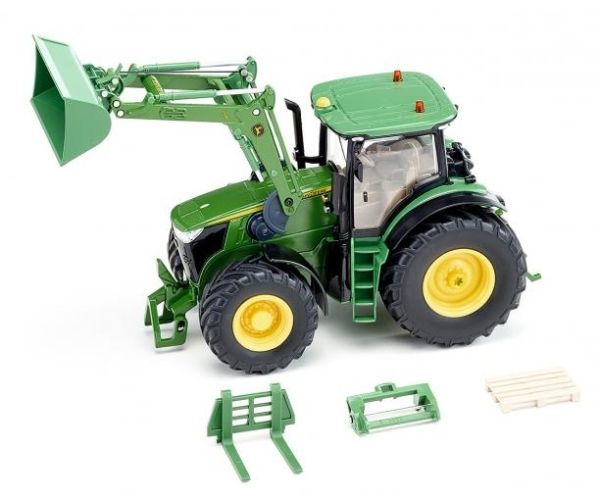 SIK6792 - JOHN DEERE 7310R con cargador Controlado por radio mediante aplicación Bluetooth (sin mando a distancia) - 1