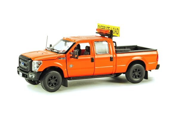 SWO1200-DOT - Ford F-250 Supercab Cabina doble naranja - 1
