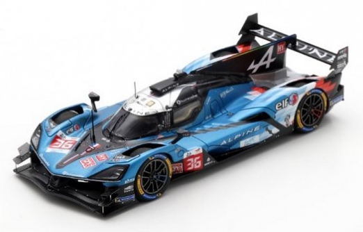 SPAS9123 - ALPINE A424 #36 24H Le Mans 2024 N. LAPIERRE-M. VAXIVIERE-M. SCHUMACHER azul - 1