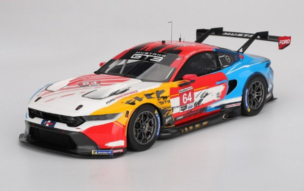 TS0602 - FORD Mustang GT3 n.º 64 Ford Multimatic Motorsports IMSA Laguna Seca 2024 M. ROCKENFELLER-H. TINCKNELL - 1