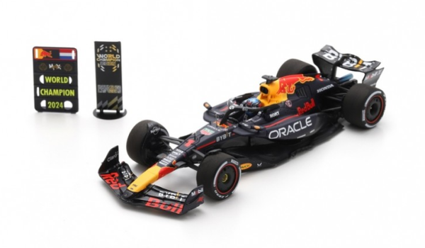 SPAS9547 - RED BULL racing RB20 #1 Campeón del mundo de F1 2024 M.VERSTAPPEN y Pit board - 1