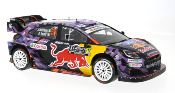 IXO18RMC231A.22 - FORD Puma Rally 1 n.º 55 Rally de Montecarlo 2025 J. MCERLEAN-E. TREACY - 1