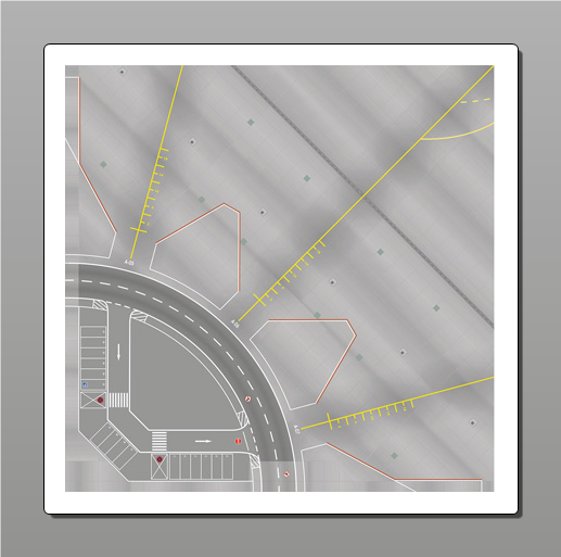 HER558969-001 - Placas base para torre de control aéreo - 2 piezas - 1