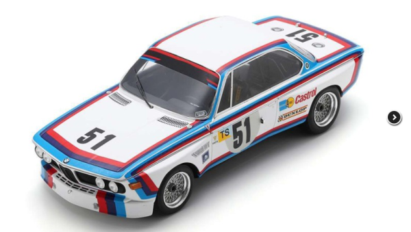 SPA18S857 - BMW 3.0 CSL #51 11º 24H Le Mans 1973 T.HEZEMANS / D.QUESTER - 1