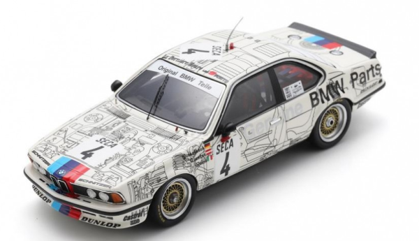 SPASB654 - BMW 635 Csi #4 2º 24H Spa 1983 M.WINKELHOCK / D.QUESTER / C.ROSSI - 1