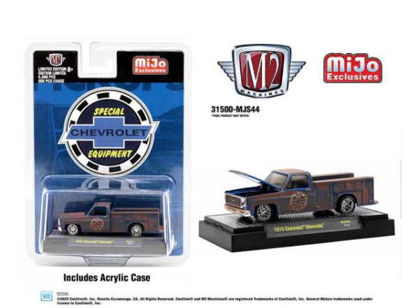 M2M-31500MJS44 - CHEVROLET Silverado 1975 azul - 1