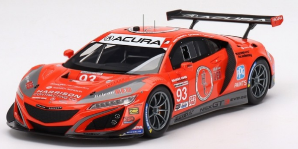 TS0446 - ACURA NSX GT3 EVO22 #93 IMSA 12H Sebring 2022 A.HARRISON HENRY-K.MARCELLI-T.LONG - 1