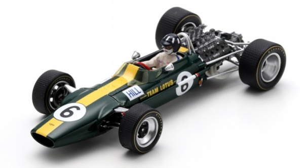 SPAS6360 - LOTUS 49 #6 GP Gran Bretaña 1967 G.HILL - 1