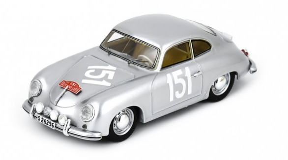 SPAS6135 - PORSCHE 356 1300 #151 Rally de Montecarlo 1955 CA.JOHANSSON-G.JENSEN - 1