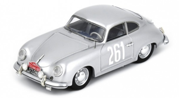 SPAS6139 - PORSCHE 356 1500 #261 Rally de Montecarlo 1955 J.VILREON-L.CARLIN - 1