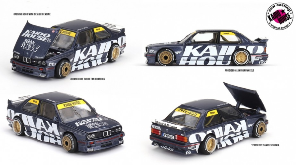 MGTKHMG154 - BMW M3 Kaido Works V1 1989 azul oscuro - 1