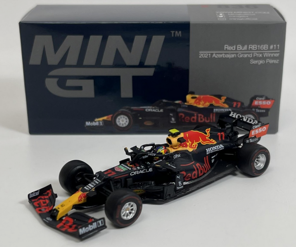 MGT00836-L - RED BULL Racing RB16B #11 Ganador del GP de Azerbaiyán 2021 S.PEREZ - 1