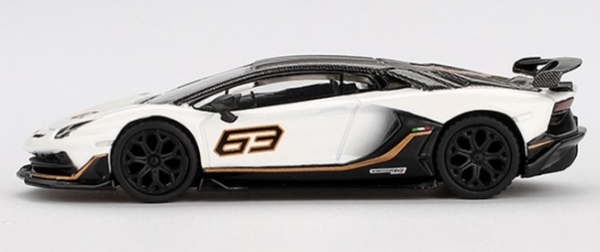 MGT00842-L - LAMBORGHINI Aventador SVJ 63 2022 LHD blanco - 1
