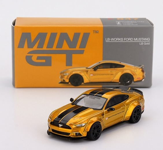 MGT00847-L - FORD Mustang LB-WORKS LB 2017 LHD dorado - 1