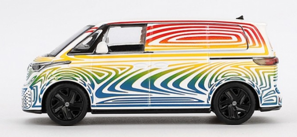 MGT00899-L - VOLKSWAGEN ID Buzz Prototype Rainbow 2022 blanco - 1