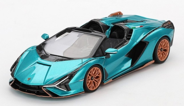 TSM430831 - LAMBORGHINI Sian Roadster Uranus 2019 azul - 1