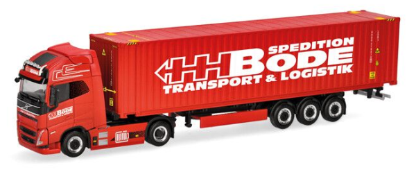 HER319249 - VOLVO FH GL XL Electric 4x2 con porta contenedores de 40 pies y 3 ejes HH BODE - 1