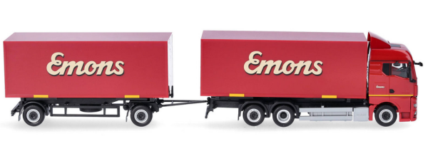 HER319294 - MAN TGX GM 6x2 con caja y remolque 1+1 ejes EMONS - 1