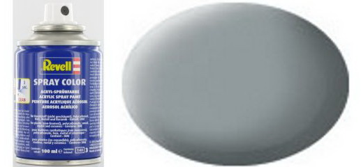 REV34176 - US Air Force pintura acrílica en aerosol gris claro mate 100ml - 1