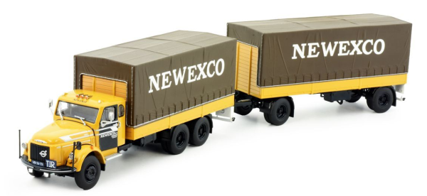 TEK82080 - VOLVO N88 6x4 con remolque 1+1 ejes NEWEXCO - 1
