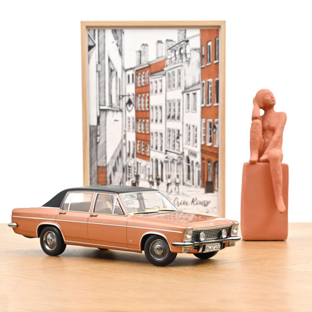 NOREV183689 - OPEL Diplomat V8 1969 rojo cobre - 1