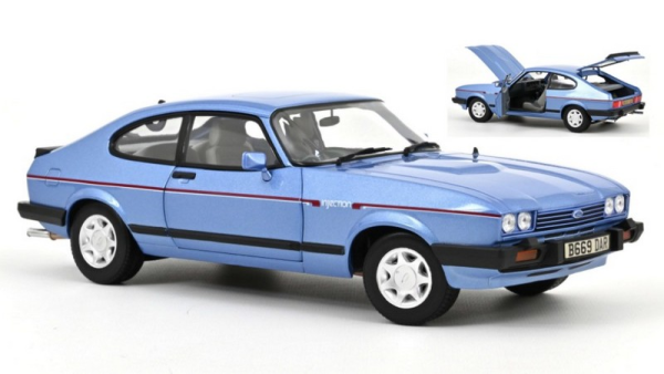 NOREV182764 - FORD Capri Mk.III 2.8 Injection RHD 1984 Paris Blue metallic - 1