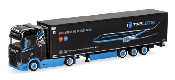 HER319331 - SCANIA CS 20 HD 4x2 con remolque frigorífico de 3 ejes TIMELOG24 - 1