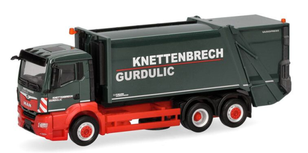 HER319379 - MAN TGS NN 6x4 camión de basura KNETTENBRECH GURDULIC - 1