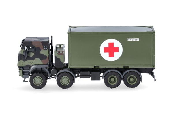 HER747219 - IVECO Trakker 8x8 con contenedor de 20 pies BUNDESWEHR - CRUZ ROJA - 1