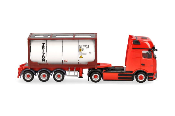 HER960137 - MERCEDES BENZ eActros ProCabin F 4x2 con remolque de 3 ejes TRITON - 1