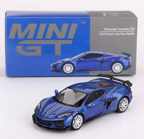 MGT00892-L - CHEVROLET Corvette C8 Z06 Elkhart Lake azul metalizado 2023 LHD - 1