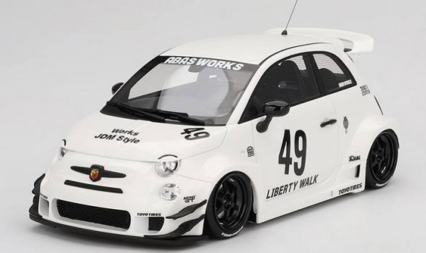 TS0606 - FIAT Abarth 595 LB-Works x Abas Works Gara blanco 2024 - 1