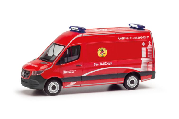 HER098519 - MERCEDES BENZ Sprinter Bomberos de Hamburgo - Socorristas - 1
