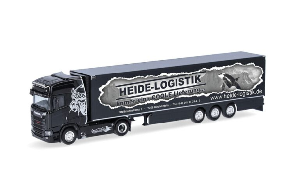 HER319386 - SCANIA CS 20 HD 4x2 con remolque de 3 ejes HEIDE LOGISTIK - 1