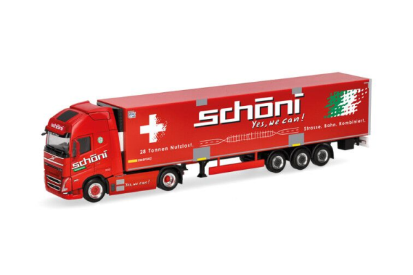 HER319706 - VOLVO FH GL XL electric 4x2 con remolque frigorífico 3 ejes SCHONI - 1