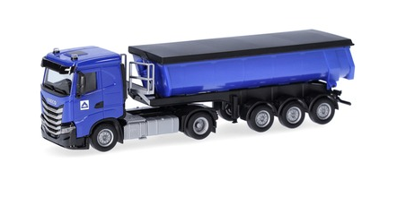 HER960052 - IVECo S-Way ND 4x2 con volquete de 3 ejes HOCH TIEF - 1