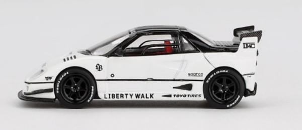MGT00953-R - MAZDA AZ-1 Liberty Walk LB40 Tokyo Auto Salon 2024 blanco - 1