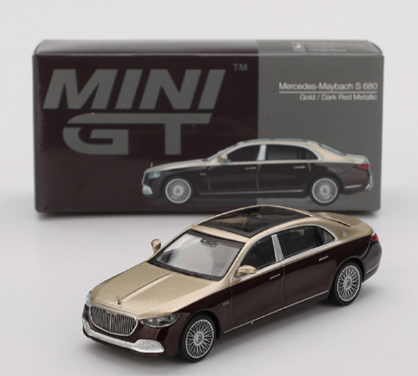 MGT00962-L - MERCEDES-Maybach S680 Oro y rojo metalizado 2024 - 1