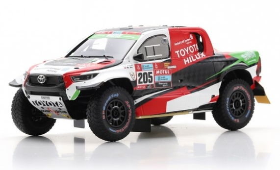 SPAS5890 - TOYOTA HILUX #205 3.º Rally Dakar 2022 Y. AL-RAJHI-M. ORR - 1