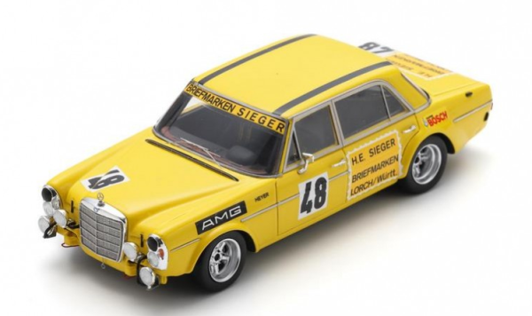 SPAS5893 - MERCEDES BENZ 300 SEL 6.8 AMG #48 Prueba de conducción 24H Le Mans 1972 H.HEYER - 1