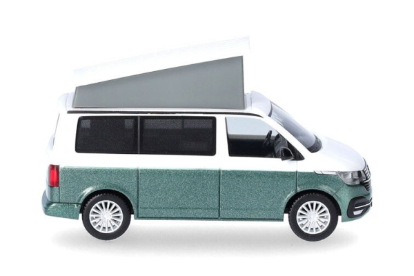HER096805-004 - VOLKSWAGEN T6.1 California verde y blanco - 1