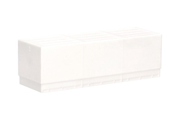 HER081320-002 - Caja con lona de 8 m para chasis de remolque de 3 ejes - 2 piezas para montar - 1