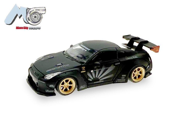 HER87MC000037 - NISSAN GTR 35 negro - 1