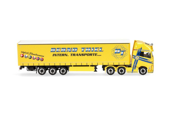 HER319591 - VOLVO FH XL 2020 6x2 con remolque de 3 ejes BERND THIEL TRANSPORTE - 1