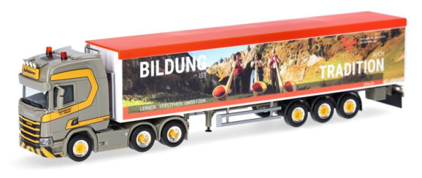 HER925396 - SCANIA CR 20 6x4 con remolque de fondo móvil de 3 ejes DORNBIERER - 1