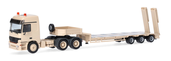 HER747271 - MERCEDES BENZ Actros L 1996 MP1 6x4 con portaequipajes de 3 ejes Ejército belga - 1