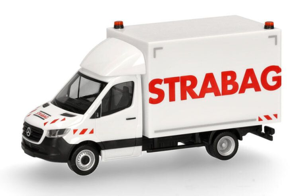 HER098939 - MERCEDES BENZ Sprinter 2018 camión de obra STRABAG - 1