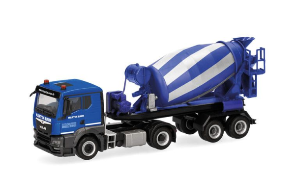 HER320375 - MAN TGS TN 4x2 con hormigonera de 2 ejes MARTIN BLAUR - 1